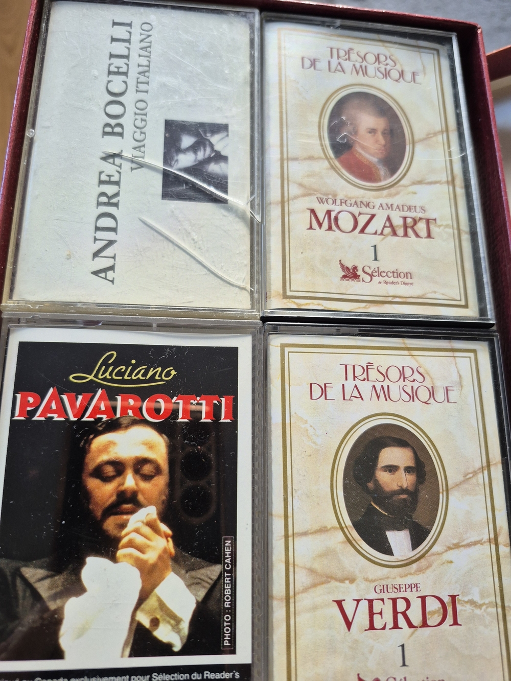 Classical Vocal Collection Cassette Set - Black & Cream